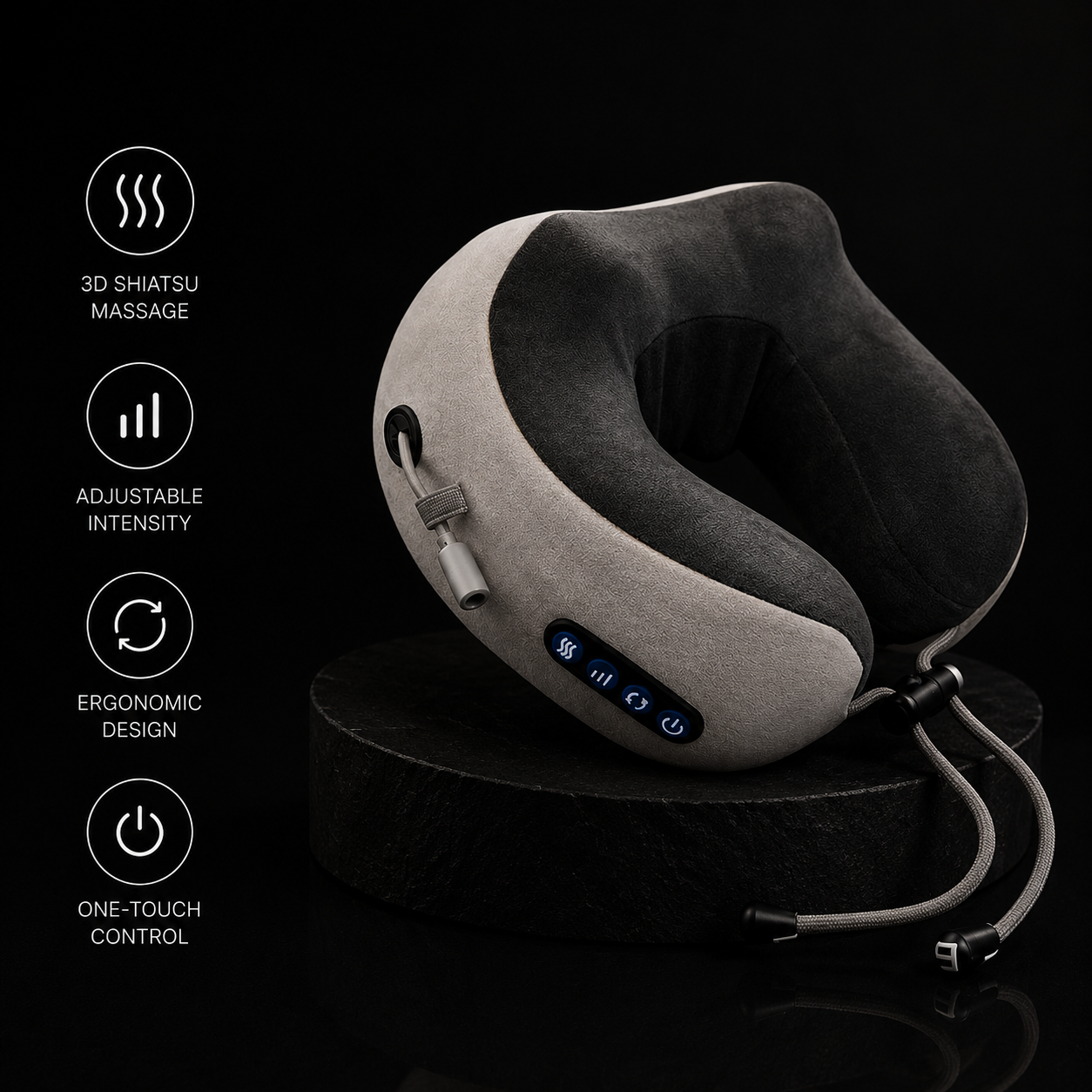 Neck Massage Pillow – 3D Shiatsu