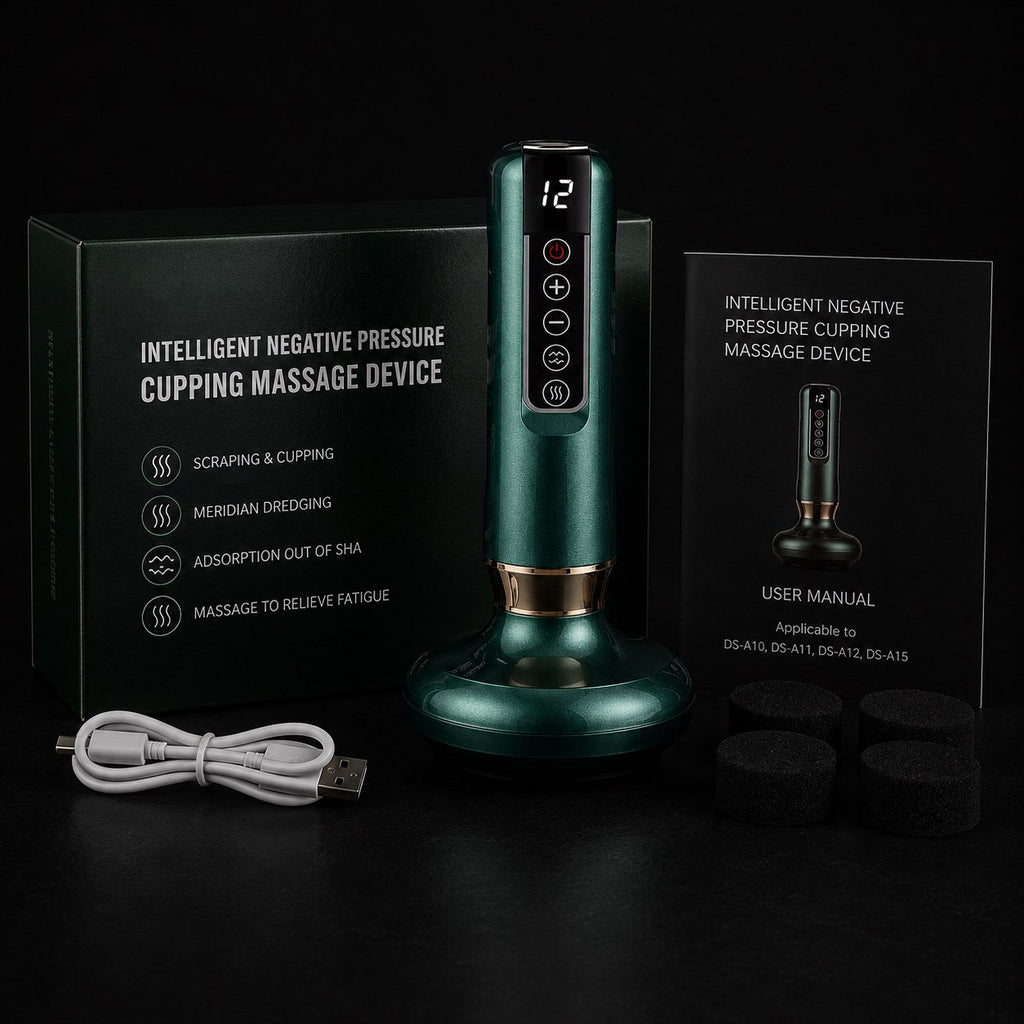 Electric Cupping Device – Vacuum & Heat