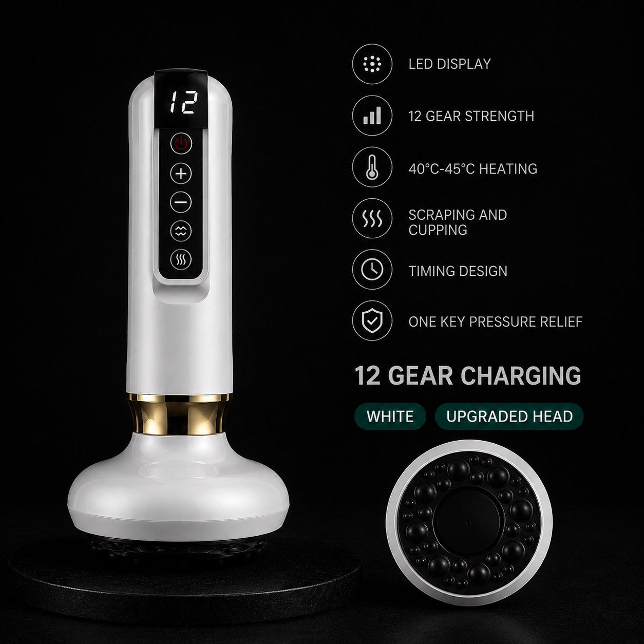 Electric Cupping Device – Vacuum & Heat