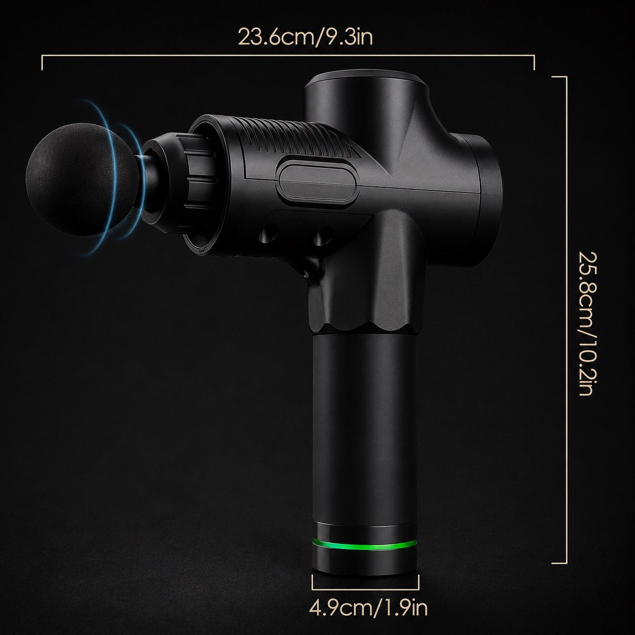 Massage Gun – 30 Speed Levels
