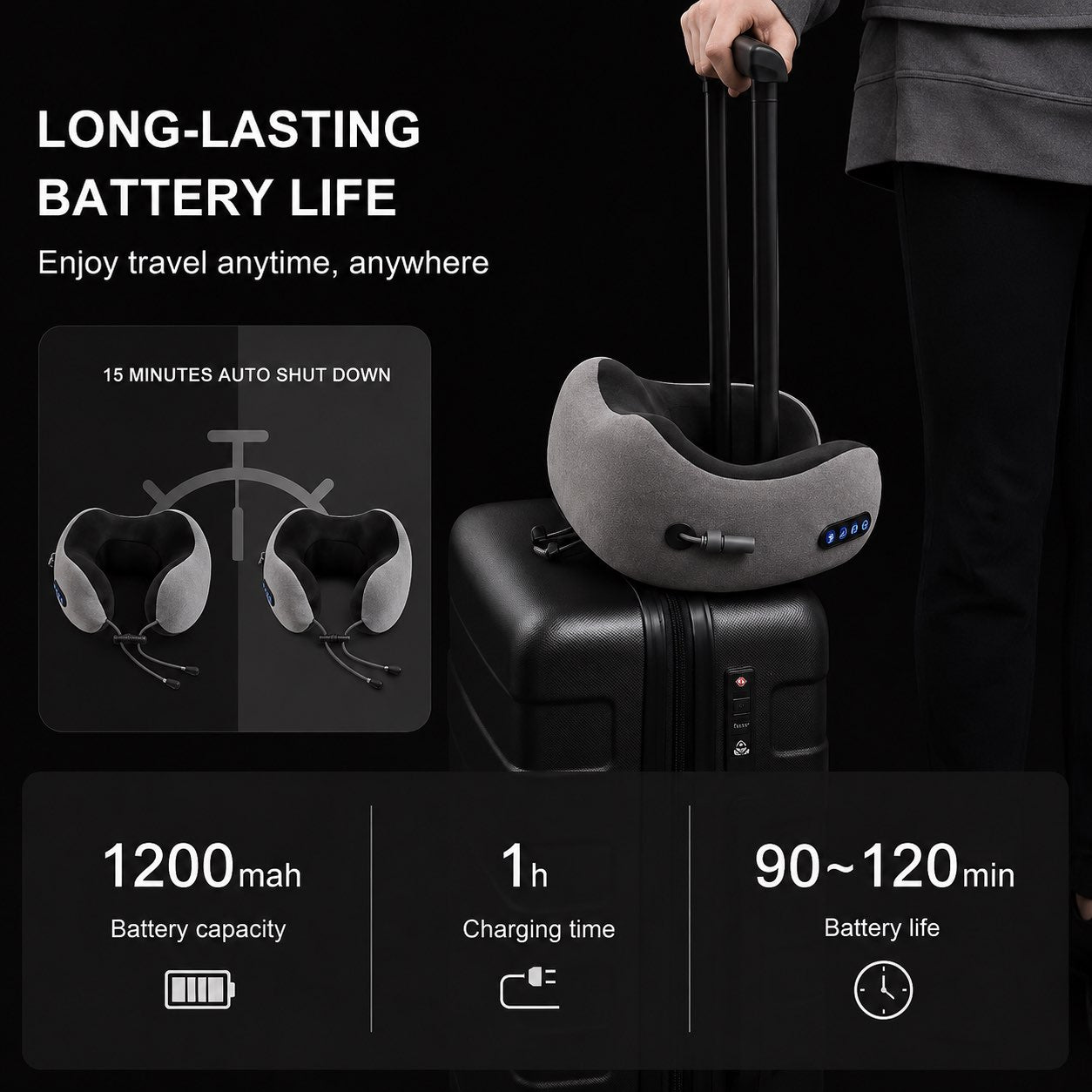 Neck Massage Pillow – 3D Shiatsu